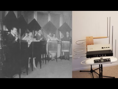 Fragments of theremin online workshops by Lydia Kavina in 2020 - 2021