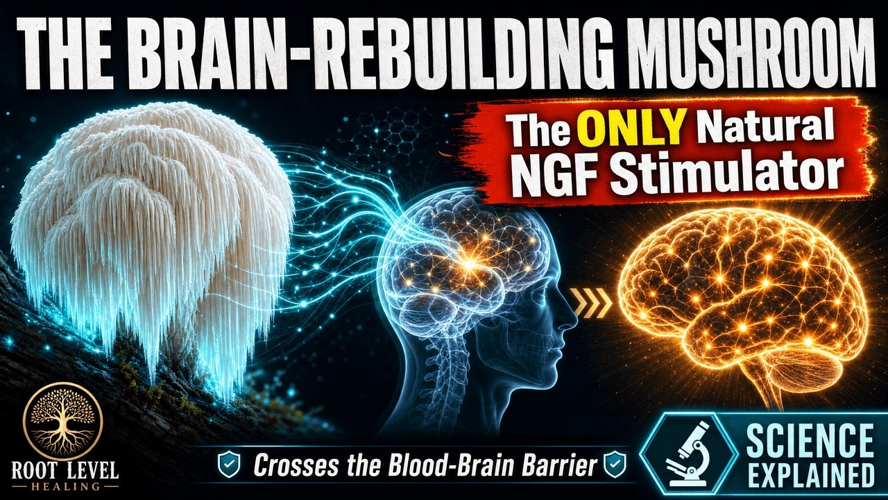 Lion's Mane & Nerve Growth Factor: The Brain-Rebuilding Mushroom | Mycelium Induced Neurogenesis Video