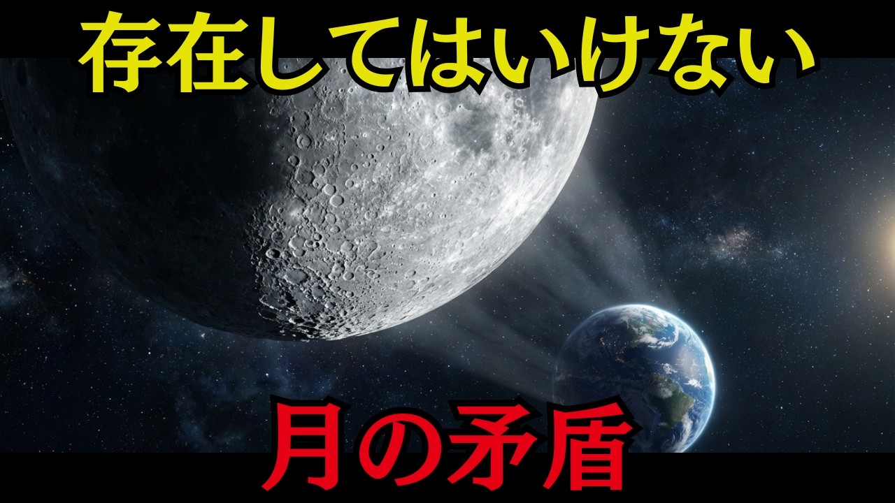 古代文明が記録していた「月は後から来た」の意味とは【ミステリー 怖い話】
