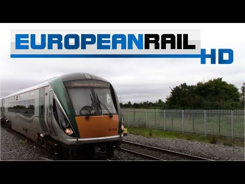Iarnród Éireann Irish Rail ICR 22000 DMU 22025 arrives at Clondalkin / Fonthill Station