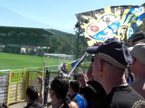 VfR Aalen vs. FC Saarbrücken (10.09.11) - Gästeblock 2