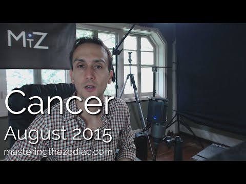 Cancer Horoscope: August 2015  - Sidereal Astrology