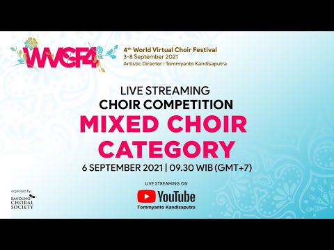 [WVCF4] CHOIR COMPETITION - MIXED CHOIR CATEGORY