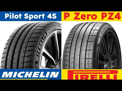 Michelin Pilot Sport 4S vs Pirelli P Zero PZ4