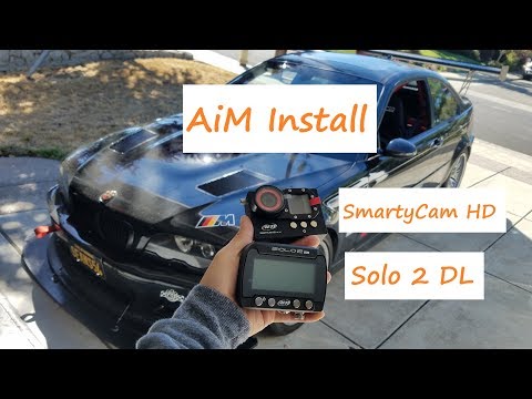 AiM Solo 2 DL & SmartyCam Install - BMW E46 M3