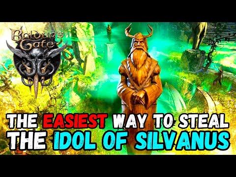 The EASIEST way to steal the IDOL OF SILVANUS in Baldur’s Gate 3 🗿🔥 Baldur’s Gate 3 Patch 8 Gameplay