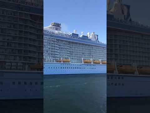 Thumbnail for Royal Caribbean’s Ovation of the seas departing Fremantle #shorts #royalcaribbean