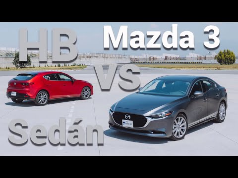 Mazda3 sedán VS hatchback, ¿con cuál te quedas?