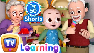 Top 50 Toddler Learning Shorts Videos for Kids - Johny Johny Yes Papa - Grandparents and more