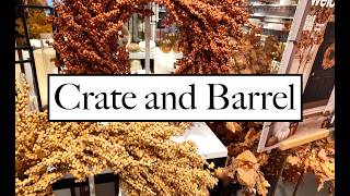 CRATE and BARREL FALL DECOR !!!