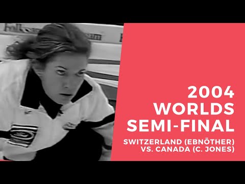 2004 Ford World Curling Championship - Women's Semi - Switzerland (Ebnöther) vs. Canada (C. Jones)
