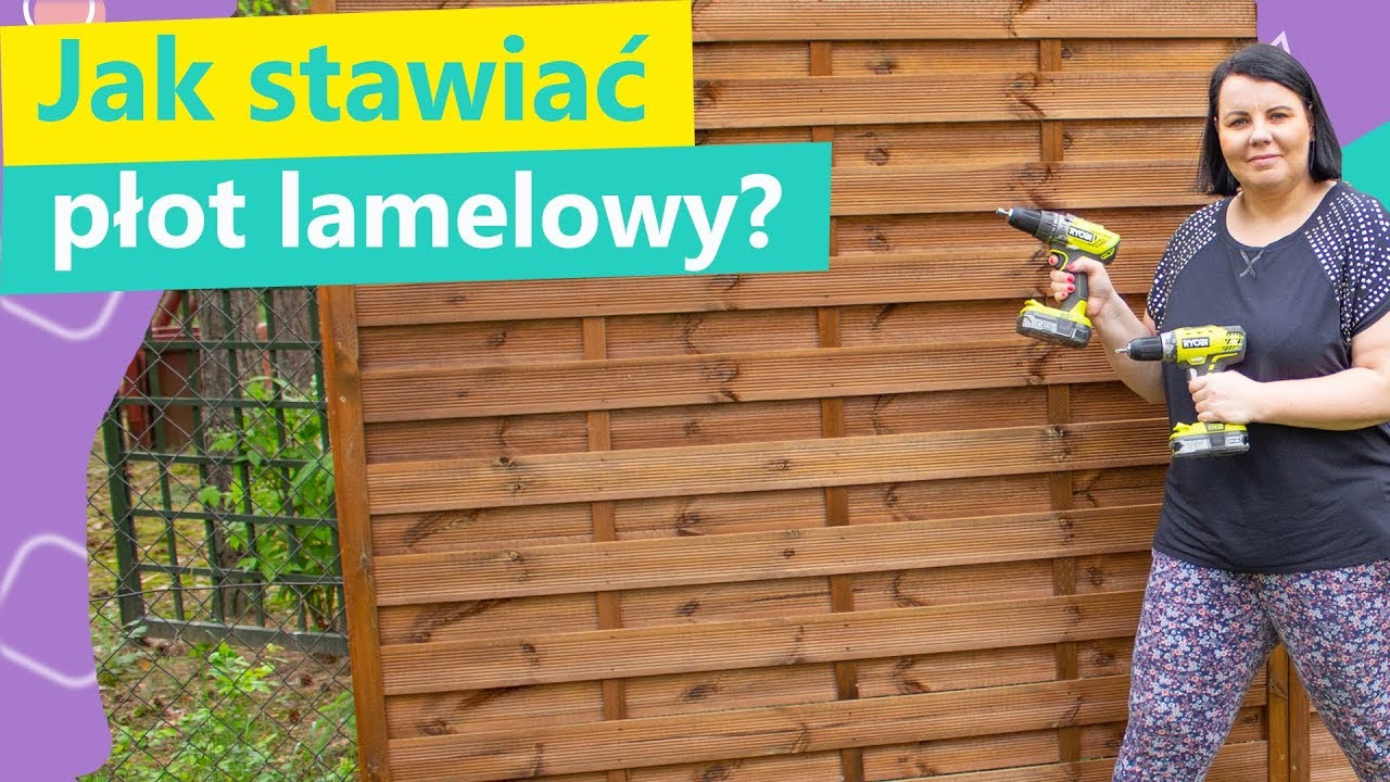 Jak stawiać płot lamelowy | Twoje DIY #73