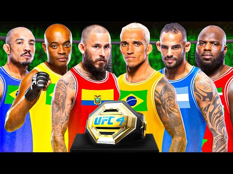 I Created A South American Tournament in UFC 4