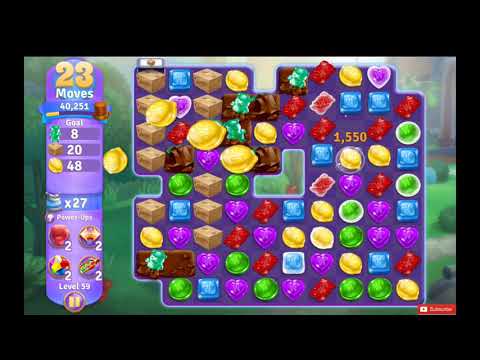 Wonka's World of Candy Level 59 NO BOOSTERS - A S GAMING