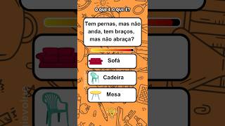 O que é o que é ? #quiz #charada #charadas #responde