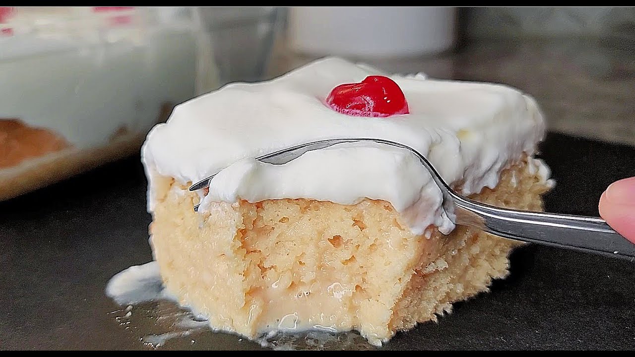 Cake Homemade Tres Leches Cake Recipe