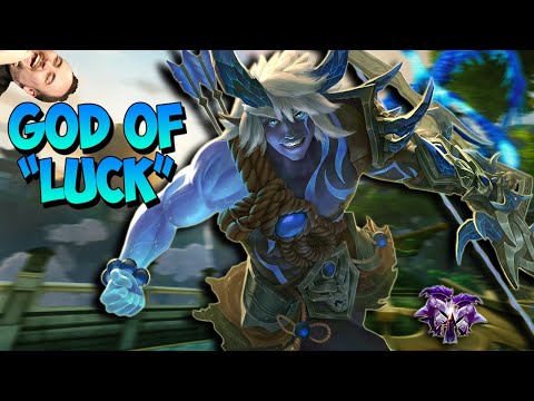 HOU YI - GOD OF PLAYERS CALLING YOU LUCKY IN RANKED DUEL! - Masters Ranked Duel - SMITE