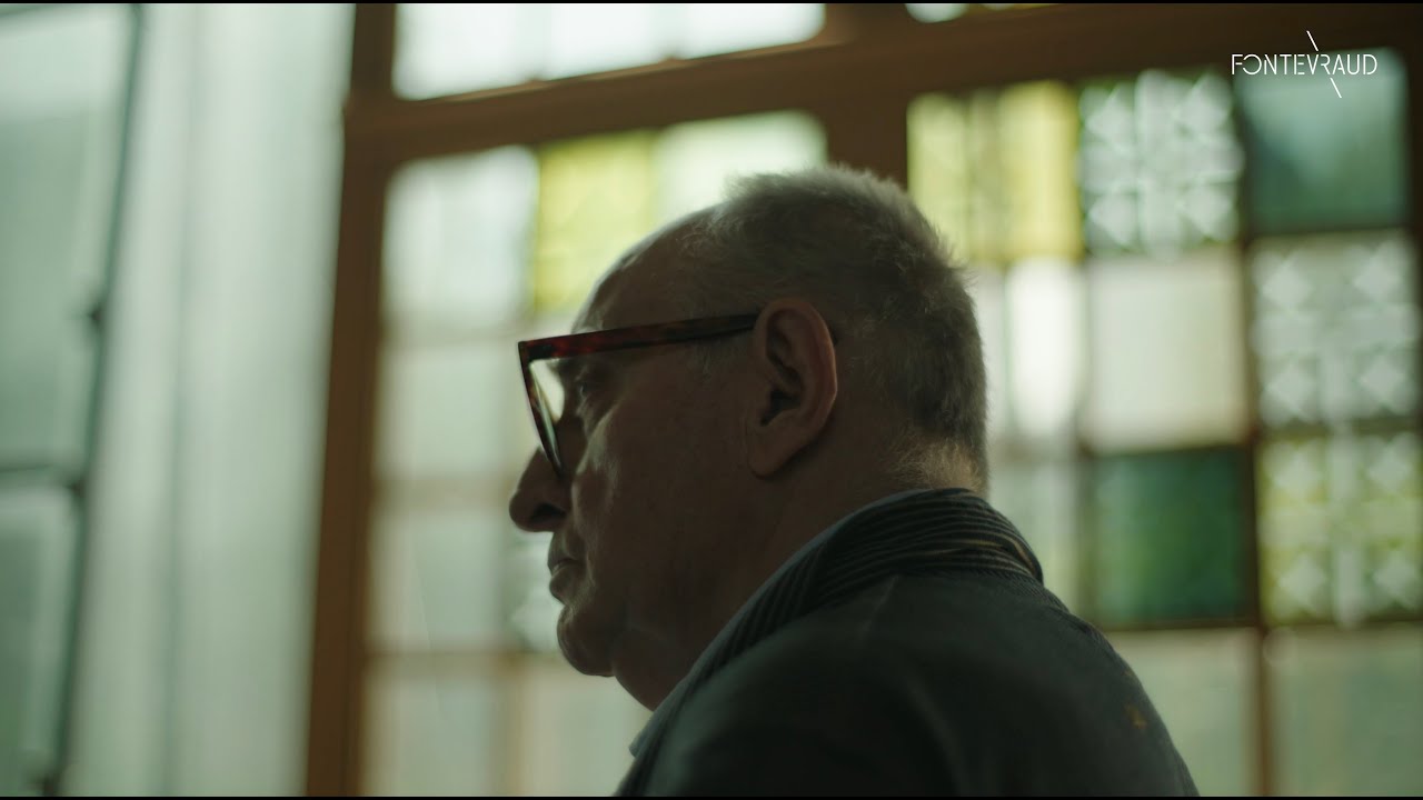François Rouan – Nouveaux vitraux pour Fontevraud