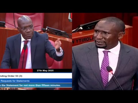 "YOU ARE NOT A DOCTOR, SHUT UP!" DRAMA AS BONI KHALWALE SLAMS SEN. CHERUIYOT