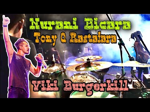 tony q rastafara nurani bicara ft viki BK live launching