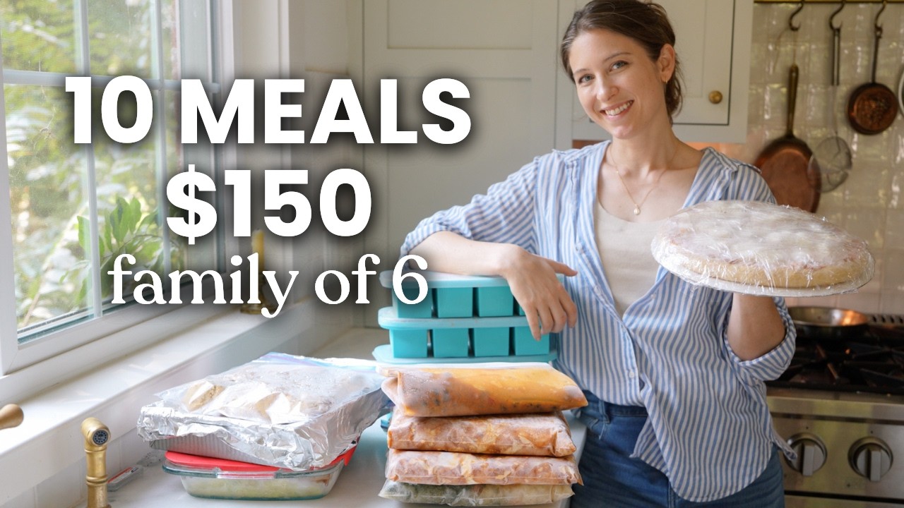 10 Freezer Meals for Around $150 | Family of 6