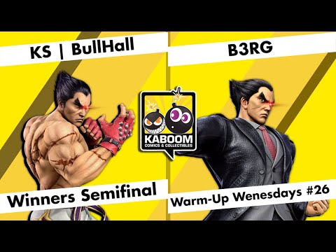 KS | BullHall (Kazuya) vs B3RG (Kazuya) - WSF - Warm-Up Wednesdays #26