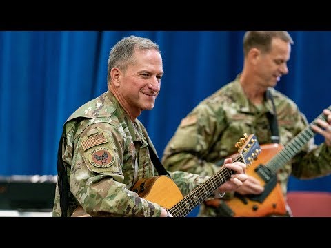 CSAF Gen. Goldfein Jams With The USAF Band!