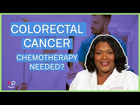 Chemotherapy session for colon cancer treatment