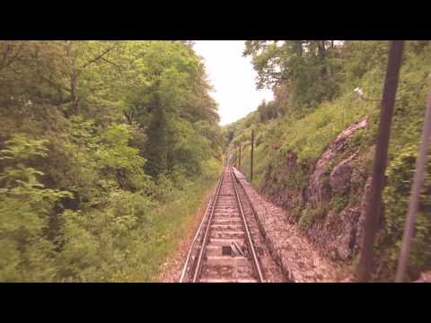 Standseilbahn 2514.01 Ligerz - Prêles Talfahrt Funiculaire
