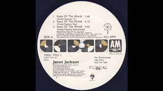 State Of The World (United Nations 12&quot;) - Janet Jackson