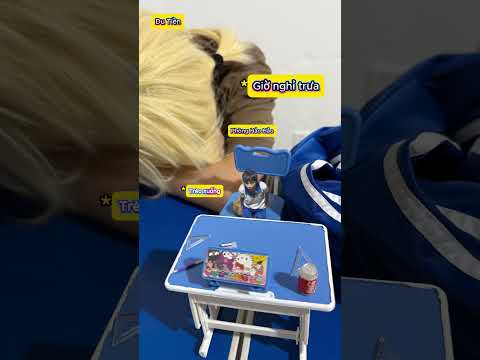 Khi bạn cùng bàn là người tí hon #shortvideo