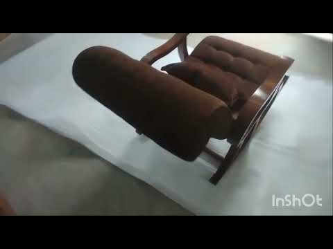 Shilpi wooden rocking chair