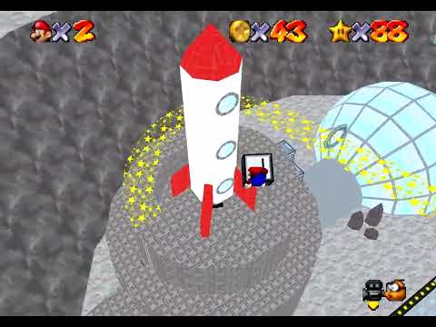 SMSR: Red Coins in the Crater + 100 0xA [TAS]