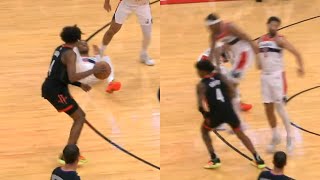 [花邊] Jalen Green接連完成晃倒+凝視對手+射