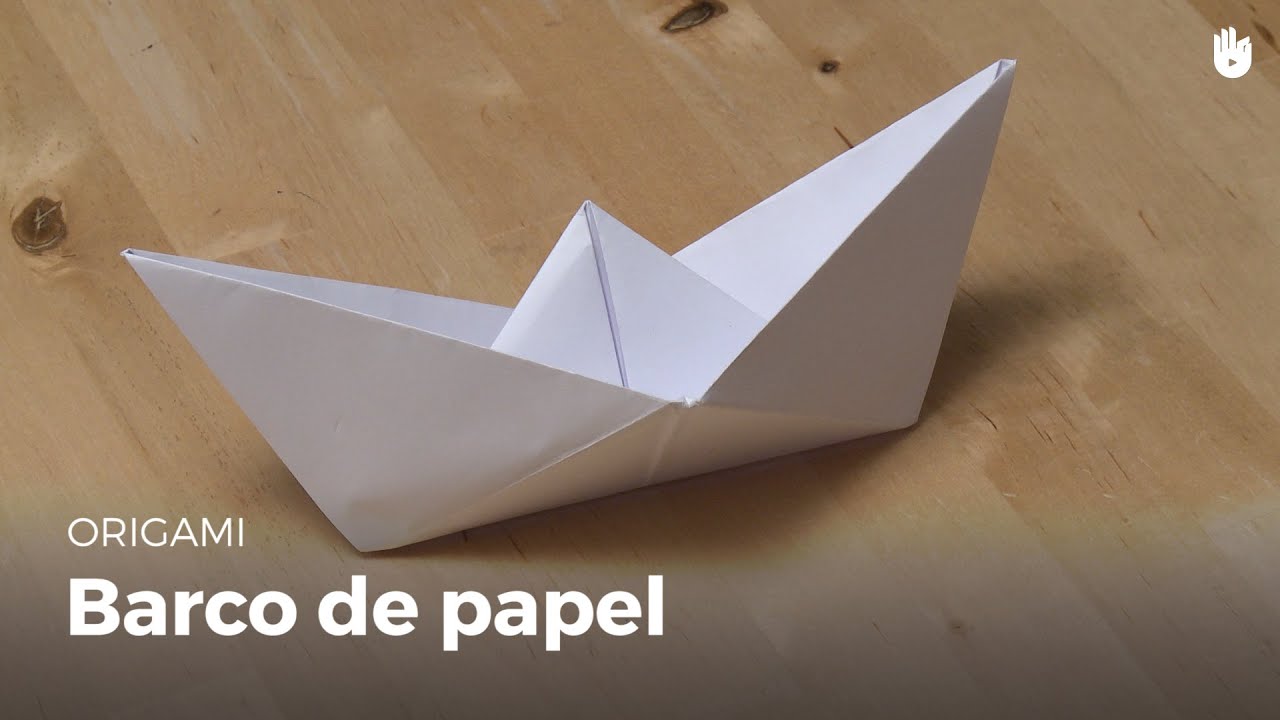 Como fazer: Origami - Barco de papel