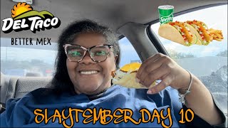 SLAYTEMBER DAY 10: DEL TACO BEER BATTERED FISH TACOS #THEREVIEWQUEEN