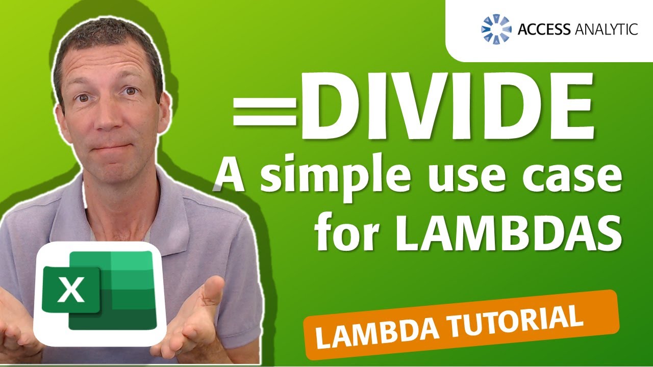 Excel LAMBDA Function: Easy Guide to Divide Values