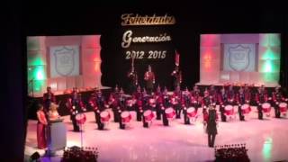 Cambio de generación de Banda de Guerra sec 24 Gullermo Prieto