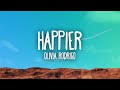 Olivia Rodrigo Happier
