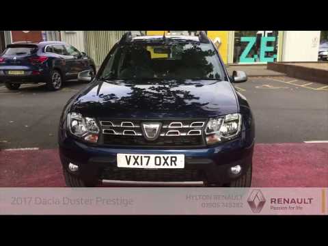 2017 Dacia Duster 1.5dCi (110bhp) Prestige (s/s) VX17 OXR at Hylton Renault Worcester