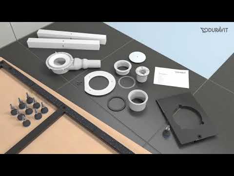 MONTAGEANLEITUNG: Tempano Duschwannen Installation by Duravit | SHK Badshop