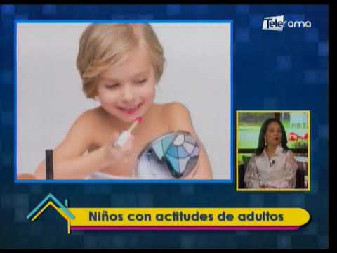 Niños con actitudes de adultos 