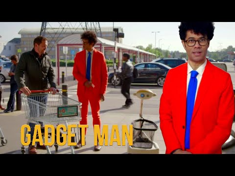 Richard Ayoade makes food shopping EASY with gadgets | Gadget Man