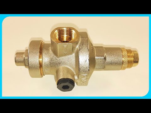 How the membrane pressure reducer works - disassemble the regulator