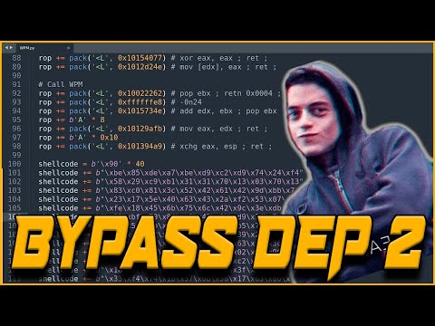 Exploit Development 5 - DEP Bypass with WriteProcessMemory