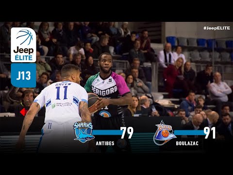 Antibes vs Boulazac | J13 Jeep® ÉLITE - 14 Décembre 2018