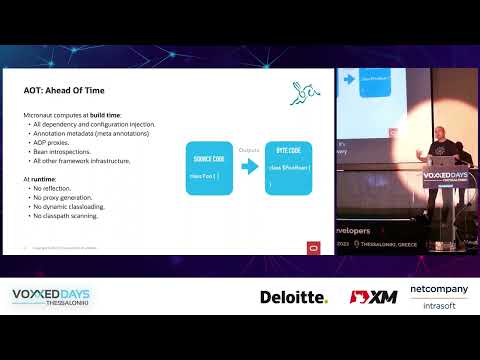 Voxxed Days Thessaloniki 2023 - Developer experience in a modern Java framework by ÁLVARO SÁNCHEZ