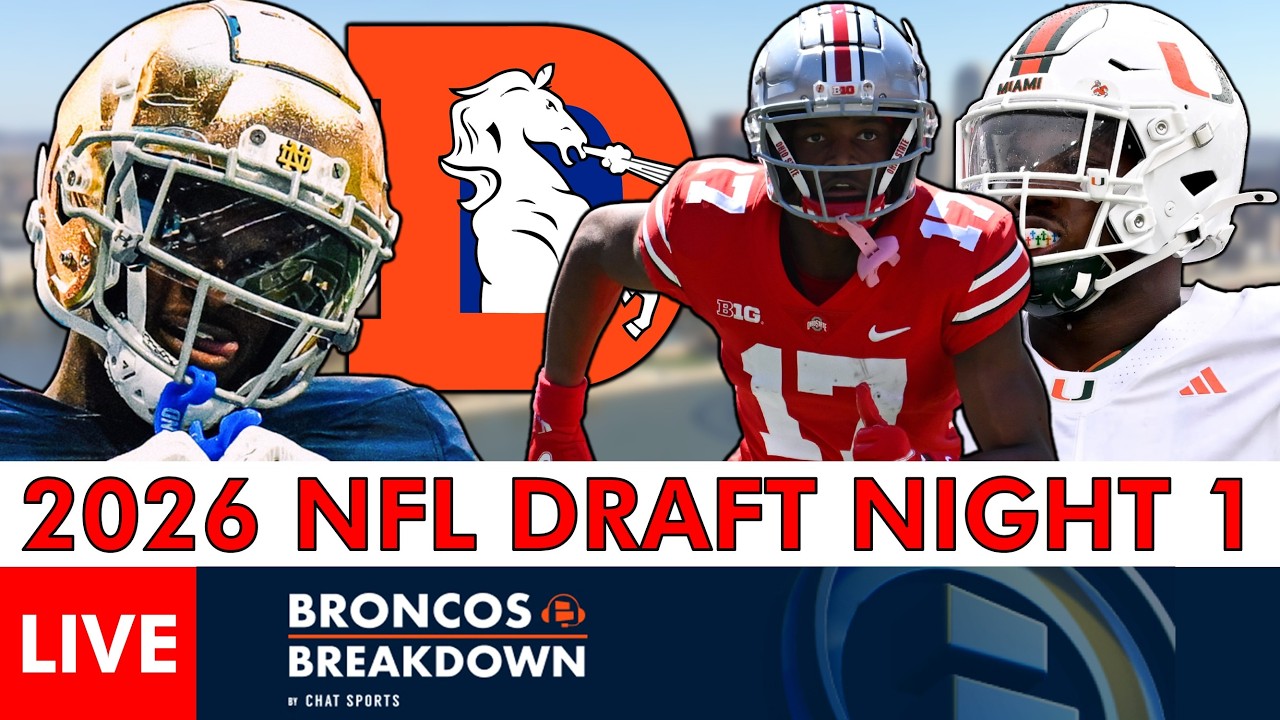 🚨Denver Broncos NFL Draft Live Stream  2026 NFL Draft Round 1 Analysis & Pick Tracker