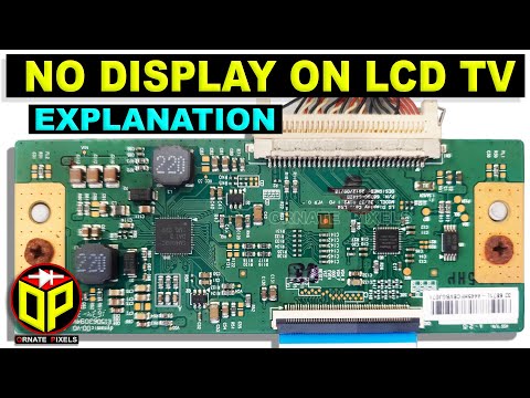 LED/LCD TV Repair Tutorial | VGH VGL HVDD voltage is missing, so there is no Display On The Screen