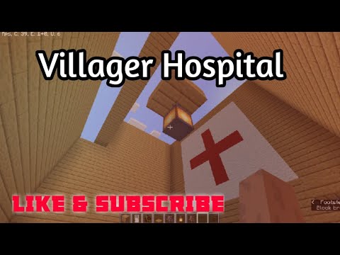 I Built A Villager HOSPITAL In Minecraft! - Villager Hospital  [#2]